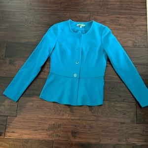 Women’s blue work blazer NY Collection Ps